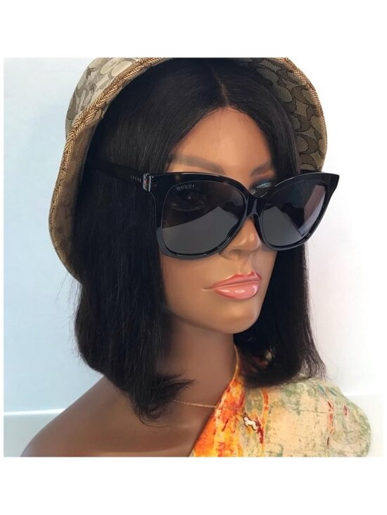 ? Authentic Gucci Brown Butterfly Ladies Sunglasses GG0459SA 002 main image 11